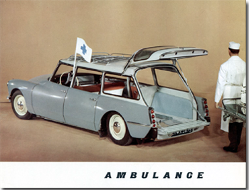 Werbung Citro�n Ambulance